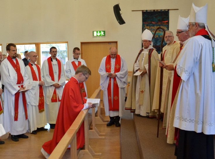 Sveinung Eriksen ordinert i Göteborg